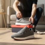 👟 BASKETS HOMME PREMIUM GRIS SPORT CHIC
