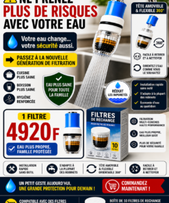 Filtre à eau robinet – Nouvelle génération | Eau plus propre & plus saine