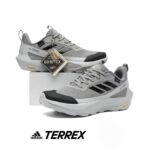 Adidas Terrex GORE-TEX Homme Gris Clair – Chaussures de Randonnée Imperméables | Semelle Continental™ | Outdoor & Trail