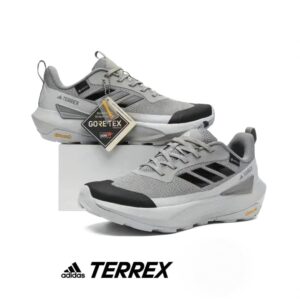 Adidas Terrex GORE-TEX Homme Gris Clair – Chaussures de Randonnée Imperméables | Semelle Continental™ | Outdoor & Trail