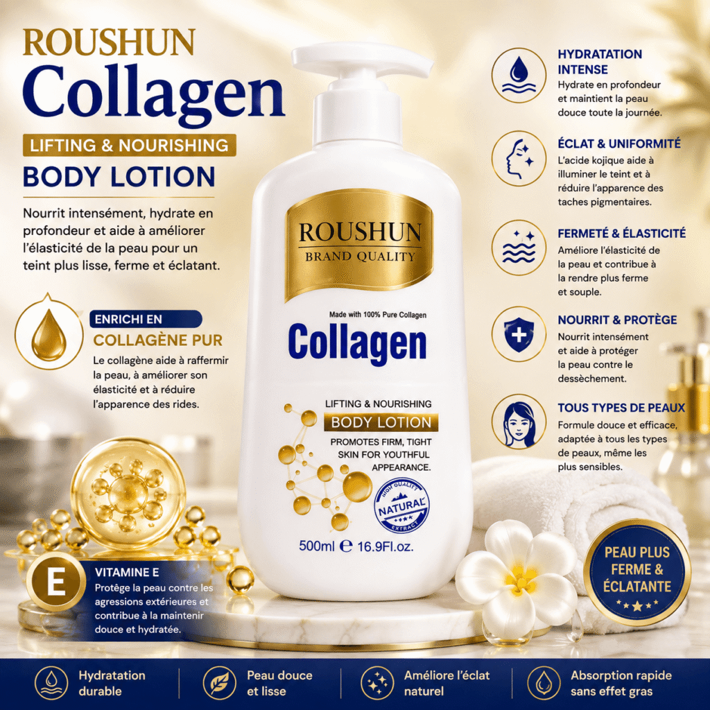ROUSHUN Collagen Lifting & Nourishing Body Lotion – 500 ml