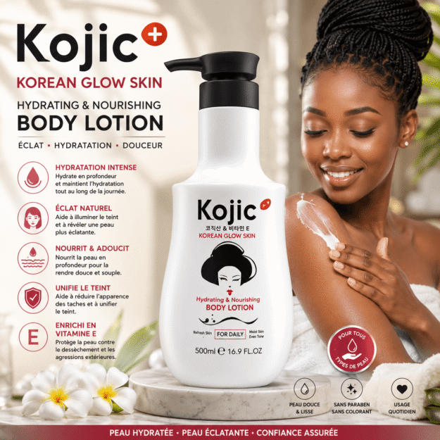 Kojic Korean Glow Skin Hydrating & Nourishing Body Lotion – 500 ml