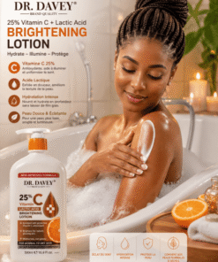 DR. DAVEY 25% Vitamin C + Lactic Acid Brightening Lotion – 500 ml